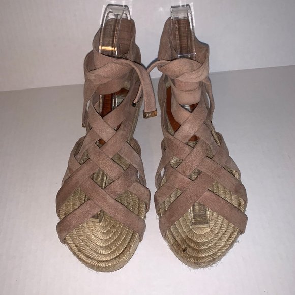 Diane Von Furstenberg Bastia Suede Tie Up … - Picture 3 of 16